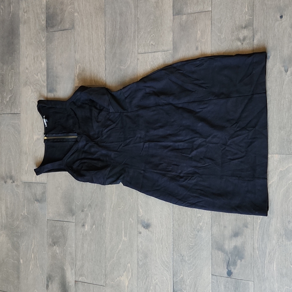 Express Black Mesh Waist Dress Size 8